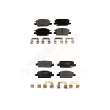 Front Rear Semi-Metallic Brake Pads Kit For Chevrolet Malibu