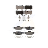 Front Rear Semi-Metallic Brake Pads Kit For Mercedes-Benz S550 SL550 CL550 S600