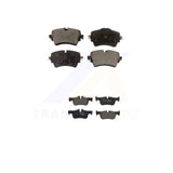 Front Rear Semi-Metallic Brake Pads Kit For Mini Cooper Clubman