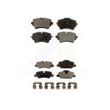 Front Rear Semi-Metallic Brake Pads Kit For Mini Cooper