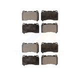 Front Rear Semi-Metallic Brake Pads Kit For 2005-2006 Ford GT