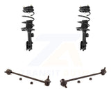 Front Complete Shock Assembly And TOR Link Kit For Hyundai Accent Kia Rio Rio5