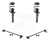 Front Shock Assembly TOR Link Kit For 13-17 Honda Accord Excludes Hybrid Models