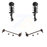 Front Complete Shock Assembly And TOR Link Kit For 2001-2006 Hyundai Santa Fe