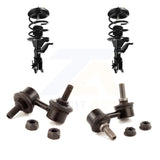 Front Shock Assembly And TOR Link Kit For Honda Civic Excludes Hybrid Si Models