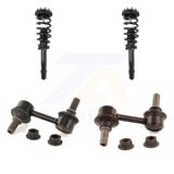 Front Shock Assembly TOR Link Kit For 09-14 Acura TL Excludes Wheel Drive