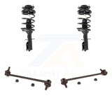 Front Complete Shock Assembly And TOR Link Kit For Kia Spectra Spectra5