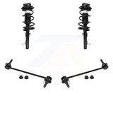 Front Complete Shock Assembly & TOR Link Kit For Ford Focus Excludes SVT Models