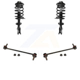 Front Complete Shock Assembly And TOR Link Kit For 2004-2008 Chrysler Pacifica