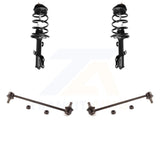 Front Shock Assembly And TOR Link Kit For 2003-2008 Toyota Matrix Pontiac Vibe