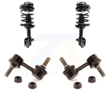 Front Shock Assembly And TOR Link Kit For Subaru Impreza Excludes WRX Models