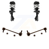 Front Shock Assembly & TOR Link Kit For 2000 Mazda Protege Production from 10 00