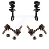 Front Complete Shock Assembly And TOR Link Kit For Subaru Legacy