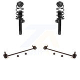 Front Shock Assembly TQ Link Kit For Volkswagen Jetta Passat Beetle CC Eos Golf