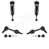 Front Shock Assembly TQ Link Kit For 2004 Ford F-150 4WD with Coil front springs