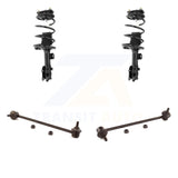 Front Complete Shock Assembly And TQ Link Kit For Hyundai Accent Kia Rio Rio5