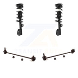 Front Complete Shock Assembly And TQ Link Kit For 2002-2007 Saturn Vue