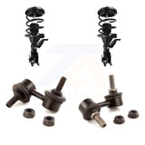 Front Shock Assembly And TQ Link Kit For Honda Civic Excludes Hybrid Si Models