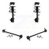 Front Shock Assembly And TQ Link Kit For Nissan Altima Excludes Coupe V6 Engine