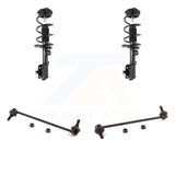 Front Complete Shock Assembly And TQ Link Kit For Nissan Rogue AWD