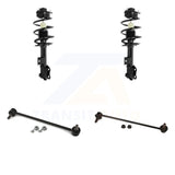 Front Complete Shock Assembly And TQ Link Kit For 2012 Kia Optima LX/EX