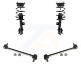 Front Complete Shock Assembly And TQ Link Kit For Kia Forte Forte5 Koup