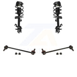 Front Complete Shock Assembly And TQ Link Kit For Nissan Sentra