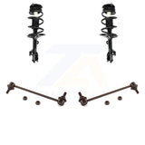 Front Complete Shock Assembly And TQ Link Kit For 2001-2003 Toyota Highlander