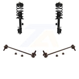 Front Shock Assembly And TQ Link Kit For 2001-2004 Ford Escape Mazda Tribute