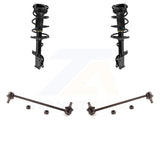 Front Complete Shock Assembly And TQ Link Kit For 2003-2008 Toyota Corolla