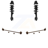 Front Complete Shock Assembly And TQ Link Kit For 2006-2015 Toyota Yaris