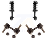 Front Complete Shock Assembly And TQ Link Kit For Subaru Forester