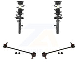 Front Complete Shock Assembly And TQ Link Kit For Ford Escape