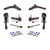 Front Control Arms & Complete Shock Tie Rods Link Sway Bar Kit (10Pc) For Buick