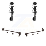 Front Complete Shock Assembly And TOR Link Kit For Nissan Rogue Select AWD