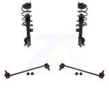 Front Complete Shock Assembly And TOR Link Kit For 2013-2014 Hyundai Santa Fe