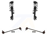 Front Complete Shock Assembly And TQ Link Kit For 2013-2014 Hyundai Santa Fe