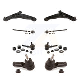 Front Control Arm Ball Joint Tie Rod End Link Kit (8Pc) For Mitsubishi Outlander