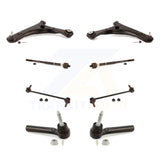 Front Control Arm Ball Joint Tie Rod End Link Kit (8Pc) For Dodge Grand Caravan