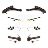 Front Control Arm Ball Joint Tie Rod End Link Kit (8Pc) For Chevrolet Pontiac Am