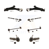 Front Control Arm Ball Joint Tie Rod End Link Kit (8Pc) For 2008-2009 Saturn Vue