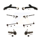 Front Control Arm & Ball Joint Tie Rod End Link Kit (8Pc) For Chevrolet Equinox