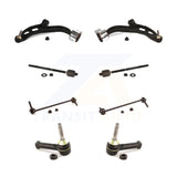 Front Control Arm And Ball Joint Tie Rod End Link Kit (8Pc) For 2009 Lincoln MKS