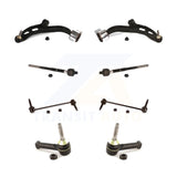 Front Control Arm Ball Joint Assembly Tie Rod End Link Kit (8Pc) For Lincoln MKT