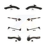 Front Control Arm Ball Joint Tie Rod End Link Kit (8Pc) For 07-12 Nissan Sentra