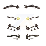 Front Control Arm & Ball Joint Tie Rod End Link Kit (8Pc) For Ford Edge Lincoln