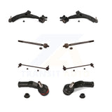 Front Control Arm & Ball Joint Tie Rod End Link Kit (8Pc) For Volvo S40 V50 C70