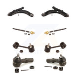 Front Control Arm And Ball Joint Tie Rod End Link Kit (8Pc) For Volkswagen Jetta