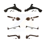 Front Control Arm And Ball Joint Tie Rod End Link Kit (8Pc) For Hyundai Sonata