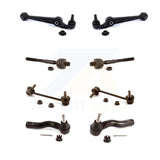 Front Suspension Control Arm & Ball Joint Tie Rod End Link Kit (8Pc) For Mazda 6